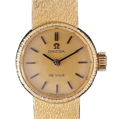 vintage omega de ville ladies gold watch|omega de ville old models.